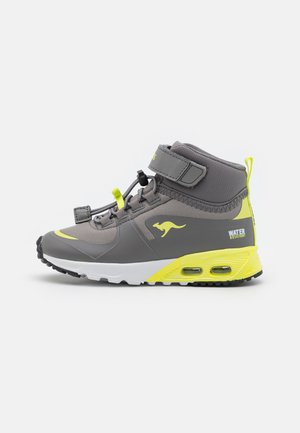 HYDRO UNISEX - High-top trainers - ultimate grey/limetta