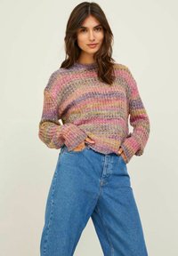 JJXX JXSIMONE SPACE DYE CREW NECK - Maglione - acai