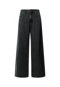 WIDE LEG LINA SPARKLE - Wide leg - denim