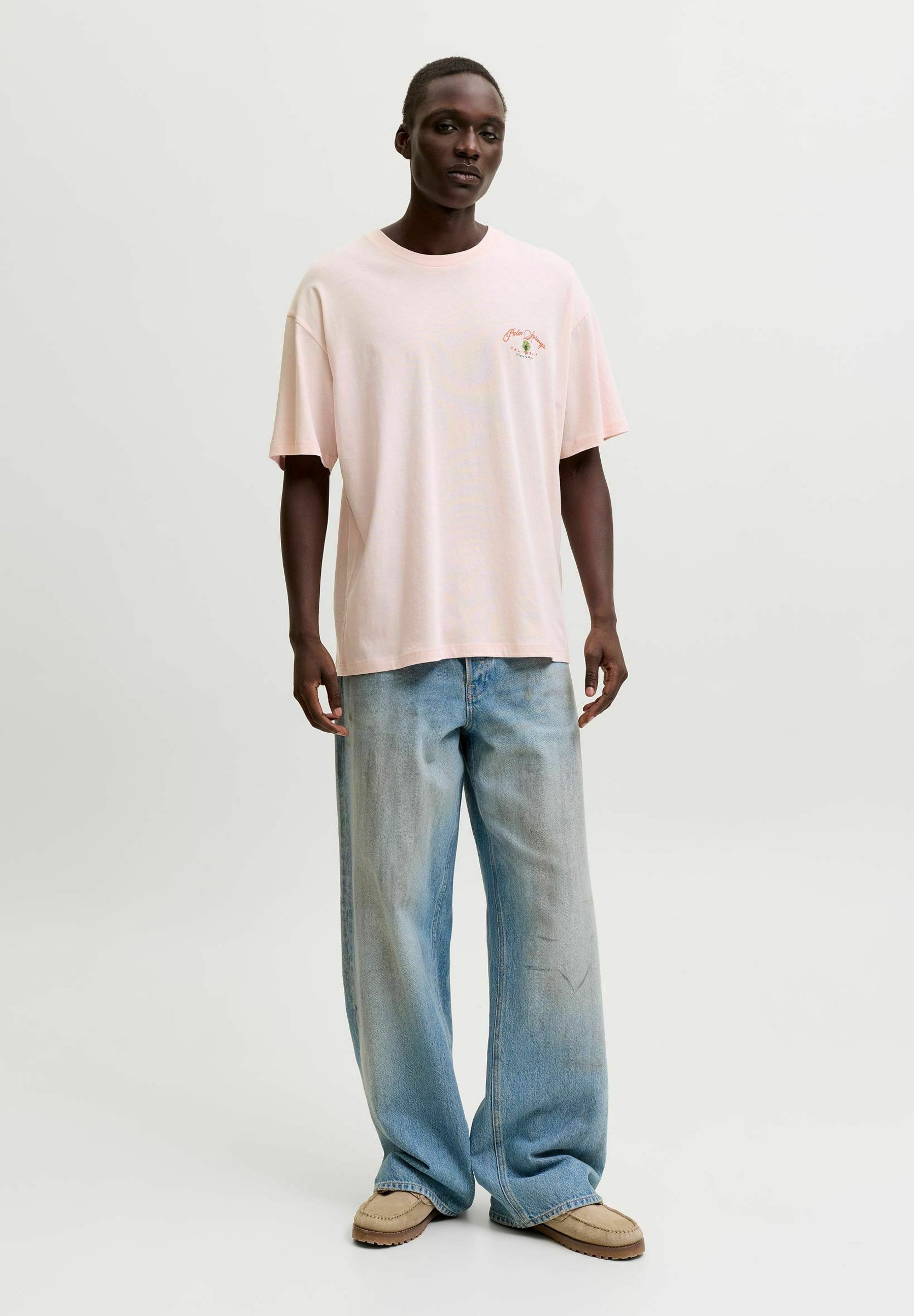 adidas Originals COFFEE CLUB TEE - T-Shirt print - sand strata
