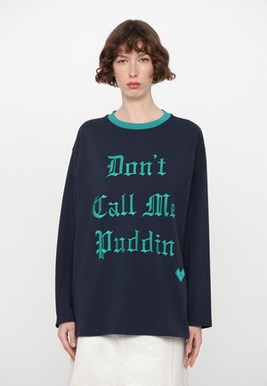 PUDDIN - Long sleeved top - navy