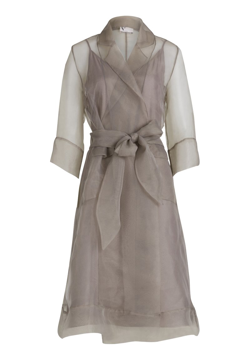 Vera Mont Cocktailkleid Festliches Kleid Light Mocha Grau Zalando De