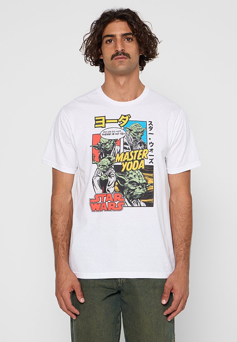 Star Wars T-shirt print wit Star Wars T-shirt print wit