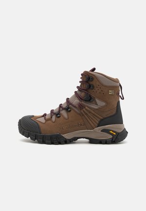 GEOTERRA - Outdoorschoenen - dark brown/moonvista