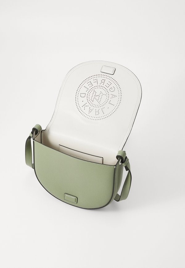 CIRCLE SADDLE PERFORATED - Cross body bag4