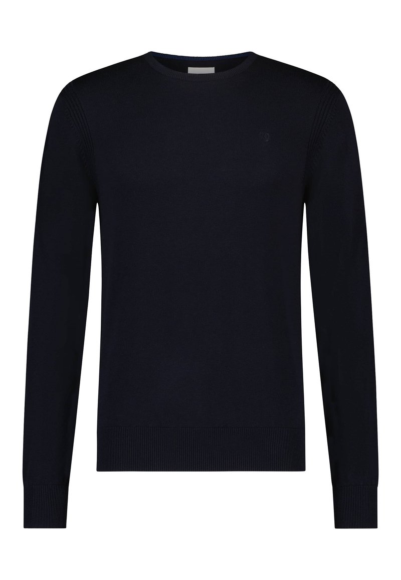 Herren Strickjacken | State of Art Strickpullover dark blue plain/dunkelblau - ZL94968 Herren Strickjacken | State of Art Strickpullover dark blue plain/dunkelblau - ZL94968