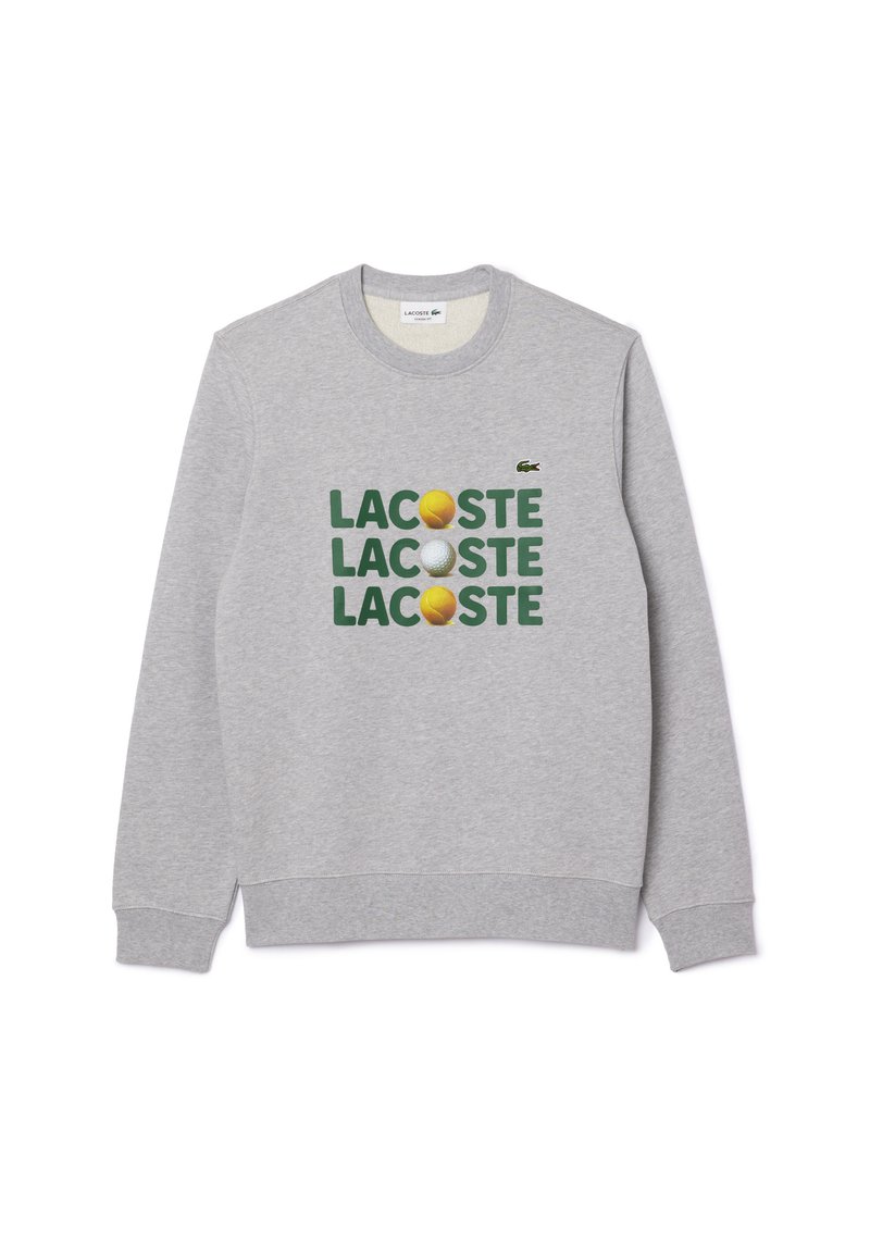Lacoste Sweater grijs gemêleerd Lacoste Sweater grijs gemêleerd