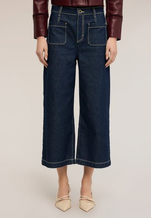 CROPPED  - Jeansy Dzwony