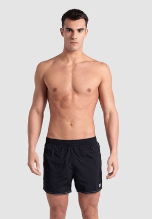 BYWAYX - Shorts da mare - black/white
