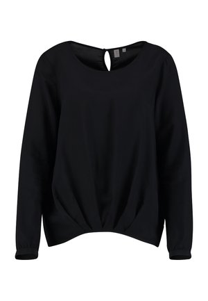 Seidensticker, BUSINESS ROUNDNECK COLLAR REGULAR FIT - Bluse - schwarz