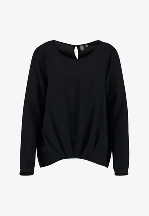 Seidensticker, BUSINESS ROUNDNECK COLLAR REGULAR FIT - Bluse - schwarz