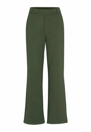 Cellbes of Sweden, WIDE JERSEY PANTS WITH POCKETS - Stoffhose - dark green