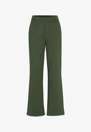 Cellbes of Sweden, WIDE JERSEY PANTS WITH POCKETS - Broek - dark green
