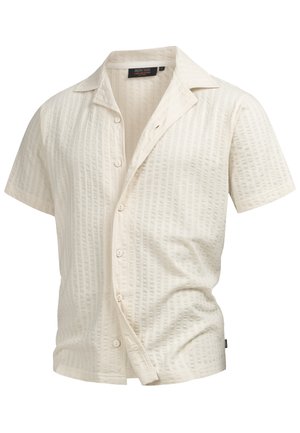 INDICODE JEANS KURZARM INCREPE - Chemise - vanilla ice