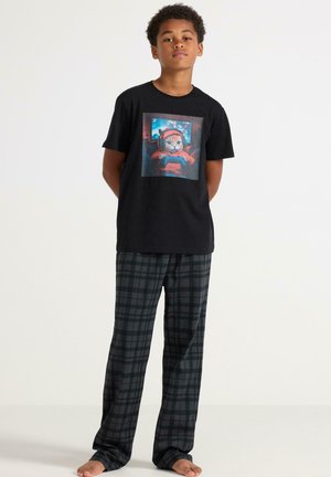 Lindex, LINDEX PYJAMA SET LINDEX - Nattøj sæt - black