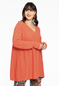 YOEK WITH LONG SLEEVES - Trui - orange