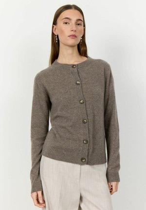 Levete Room LR-ELOISE 1 - Cardigan - morel melange