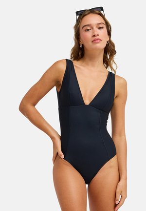 LOVE ELONGATED - Badeanzug - anthracite