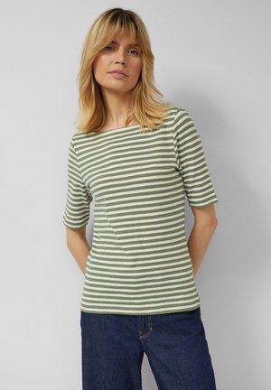 T-Shirt print - olivgrün