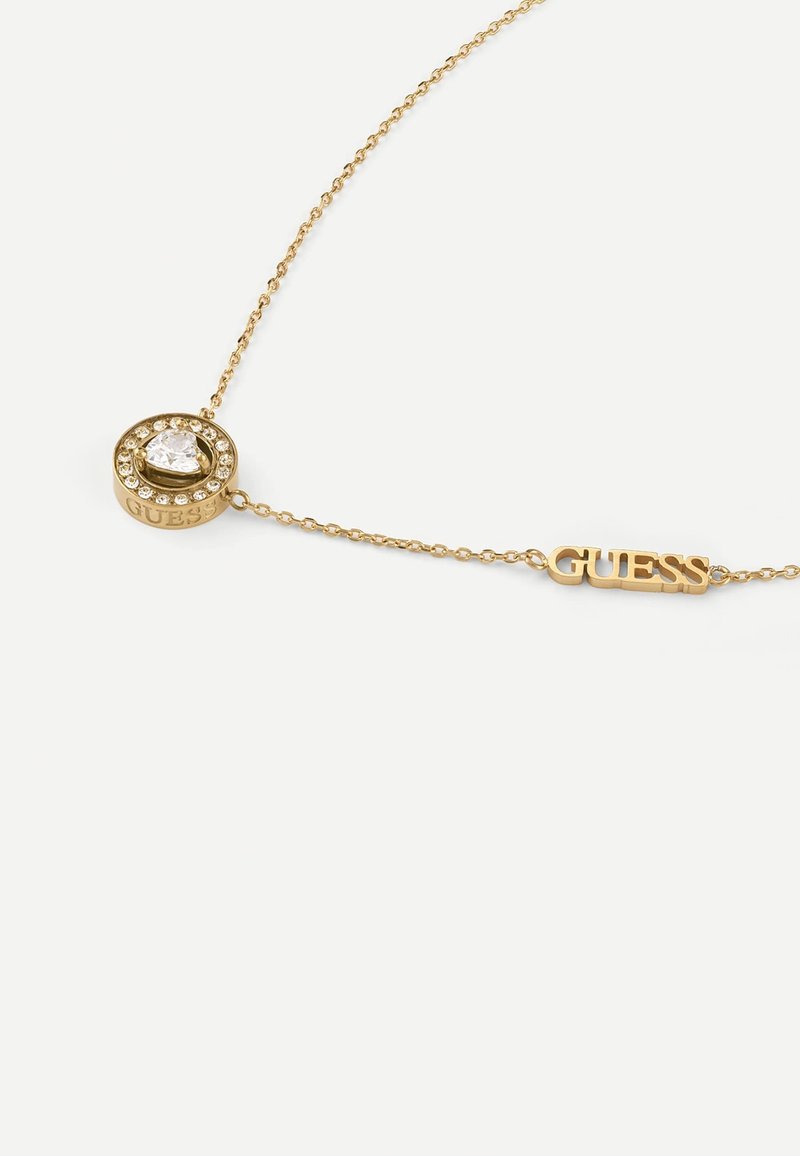 Collier Guess Doré Avec Pendentif - Neuf Sans Emballage
