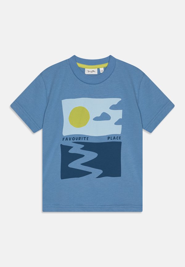 Print T-shirt - lapis