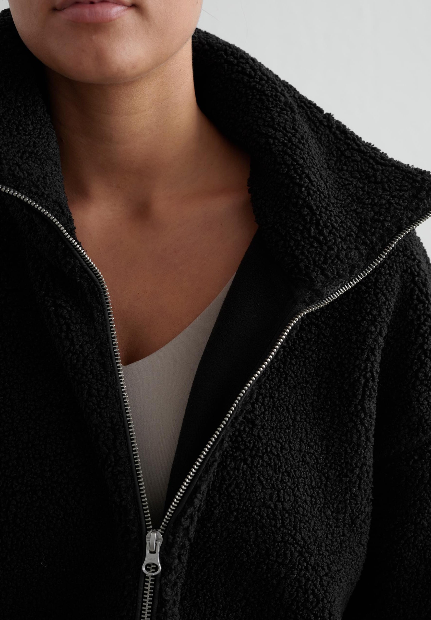 aim'n® PILE - Fleece jacket - black - Zalando