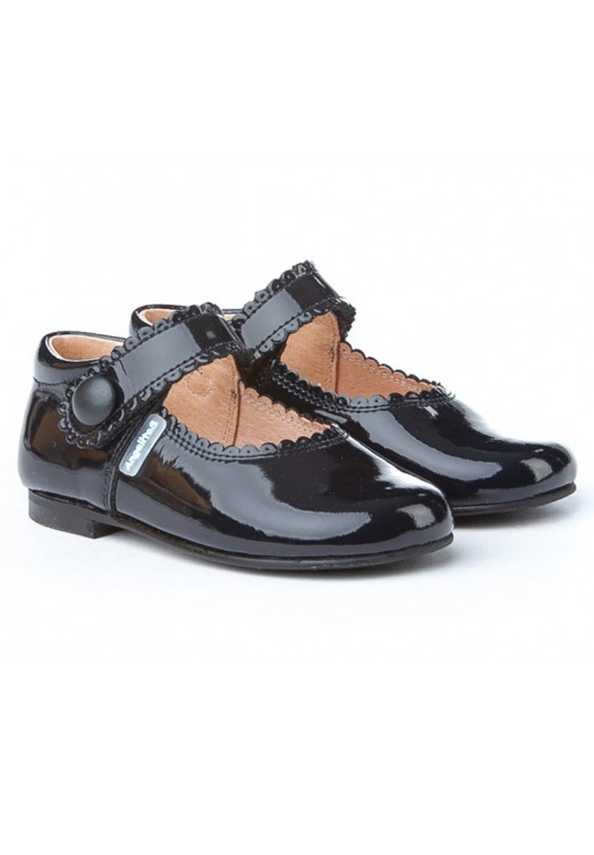 Calzados Angelitos MERCEDITA CHAROL - Zapatos de bebé - azul marino -  Zalando.es