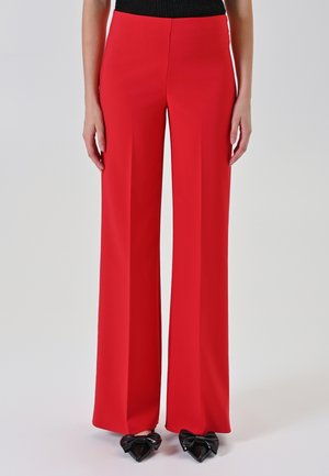 PALAZZO IN TECNICO - Pantaloni - light red