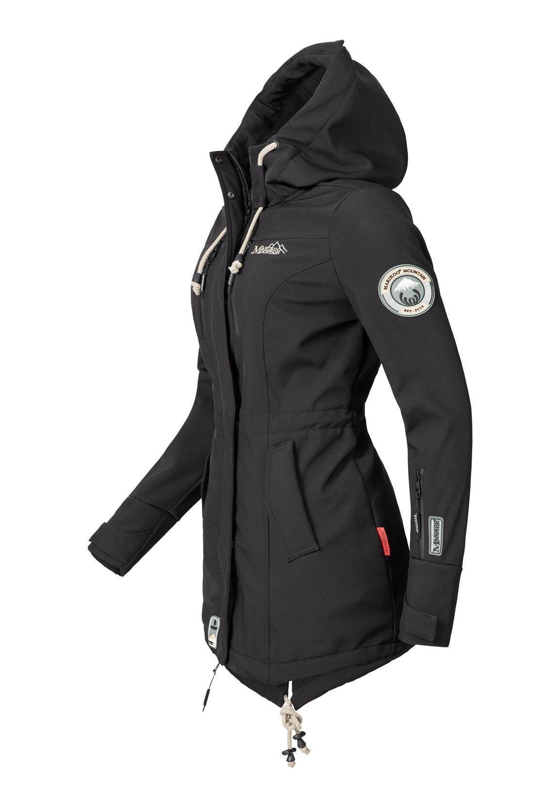 Marikoo ZIMTZICKE - Parka - black - Zalando.de