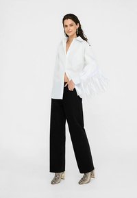 LIU JO WITH FRINGES - Blus - white