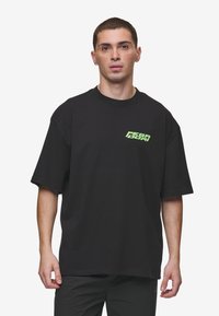 Pegador - DOYER OVERSIZED TEE - Print T-shirt - washed black Thumbnail Image 1