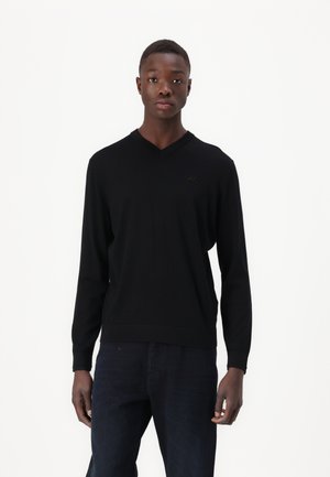 VALIAM - Strickpullover - black