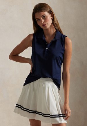 CLASSIC FIT SLEEVELESS POLO SHIRT - Polo shirt - refined navy
