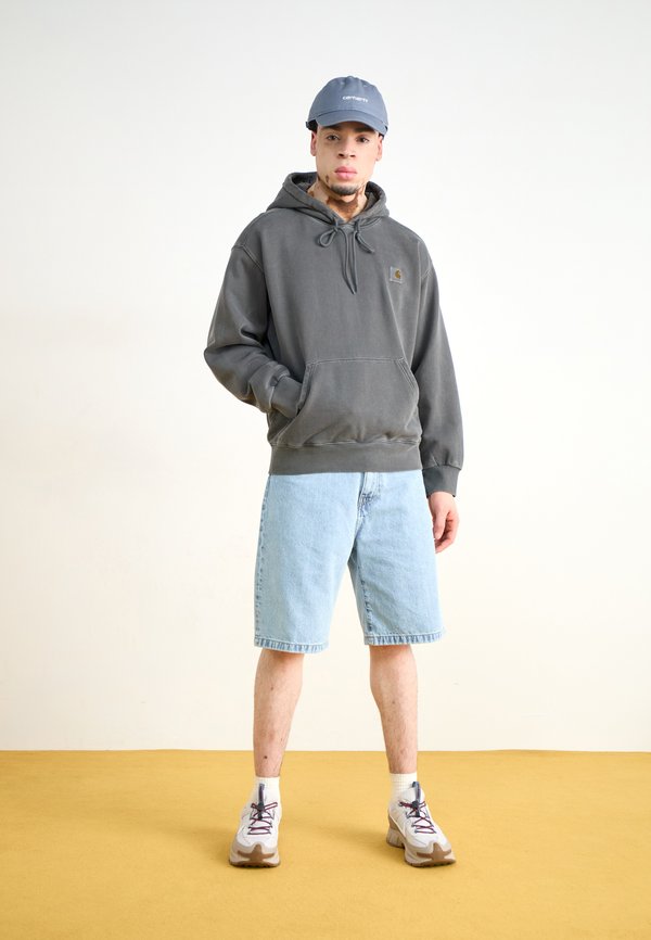 HOODED NELSON  - Sweatshirt - graphite garment dyed4