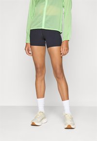 Salomon SENSE SHORT - Short running tights - deep black