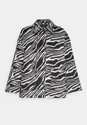 Vero Moda, VMZEBRA JACKET - Suvejakk - black/bright white