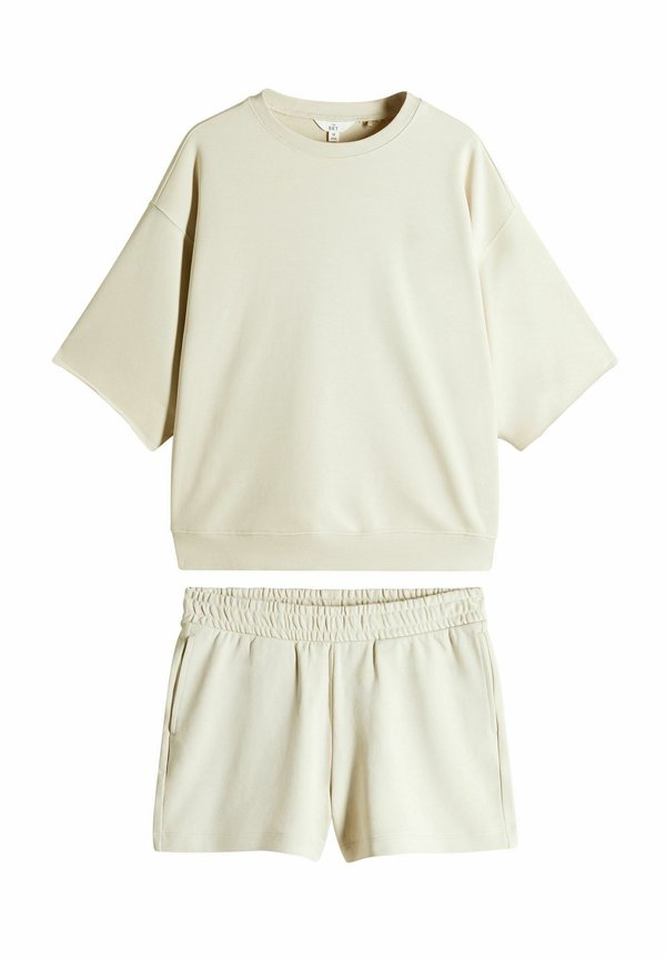 SET - Jogginghose - cream