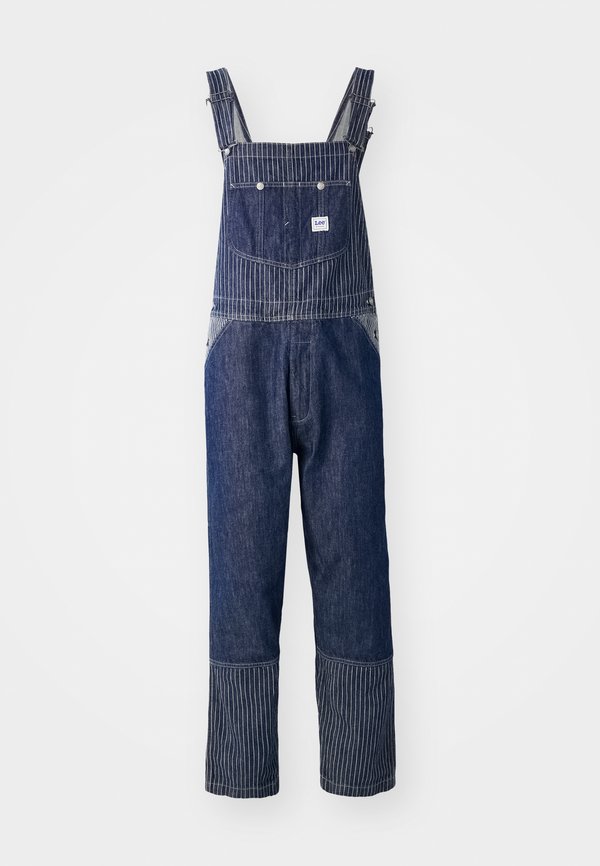 SLOUCHY BIB - Denim Dungarees - fuller springs3
