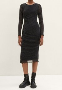 TOM TAILOR DENIM Cocktailklänning - metallic black
