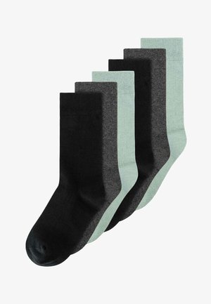 MELA BUNDLE 6 PACK - Chaussettes - schwarz anthrazit mint