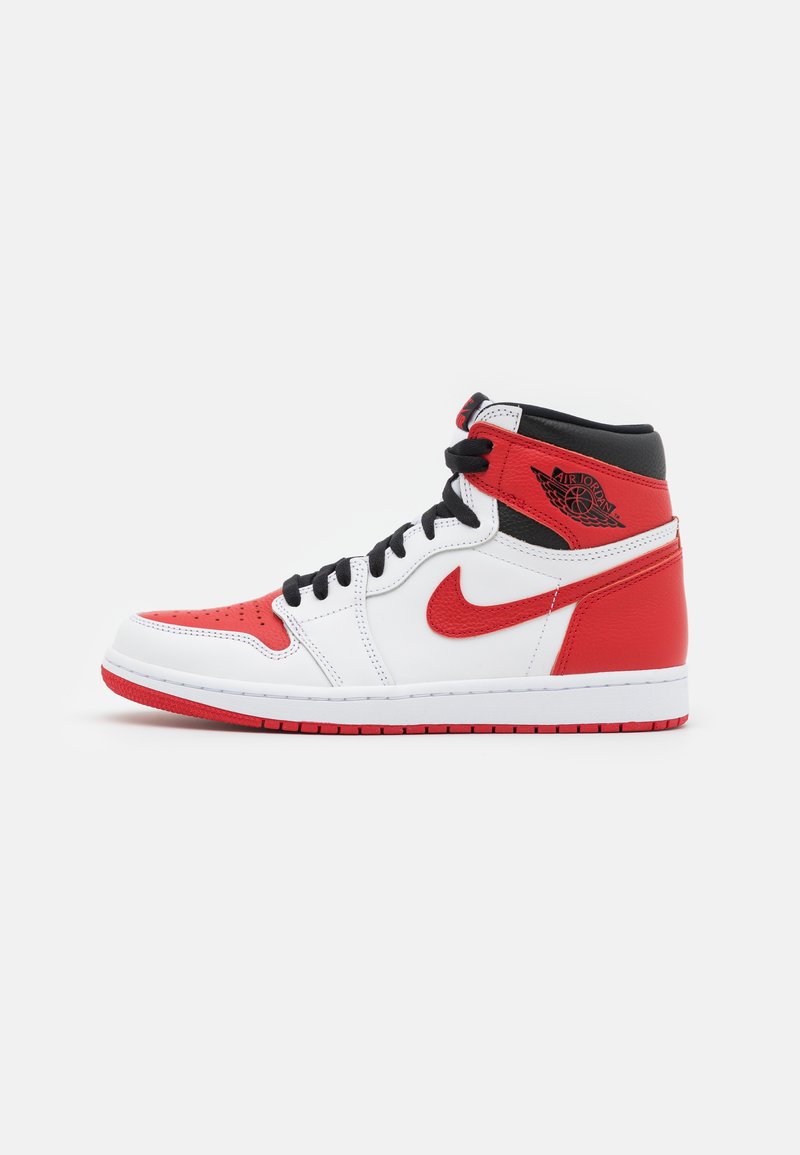 Jordan AIR JORDAN 1 RETRO HIGH OG - Sneakers alte - white/university  red/black/bianco - Zalando.it air force jordan alte