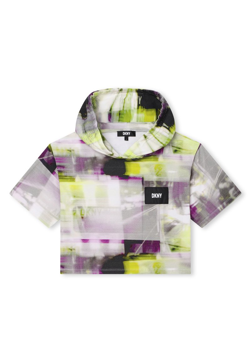 DKNY T-shirt print paars