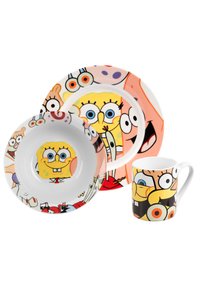 SpongeBob SET 3-TLG - Kinder Geschirrset - mehrfarbig