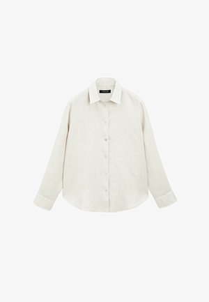 Massimo Dutti LIGHTWEIGHT FLOWING - Košilová halenka  - beige