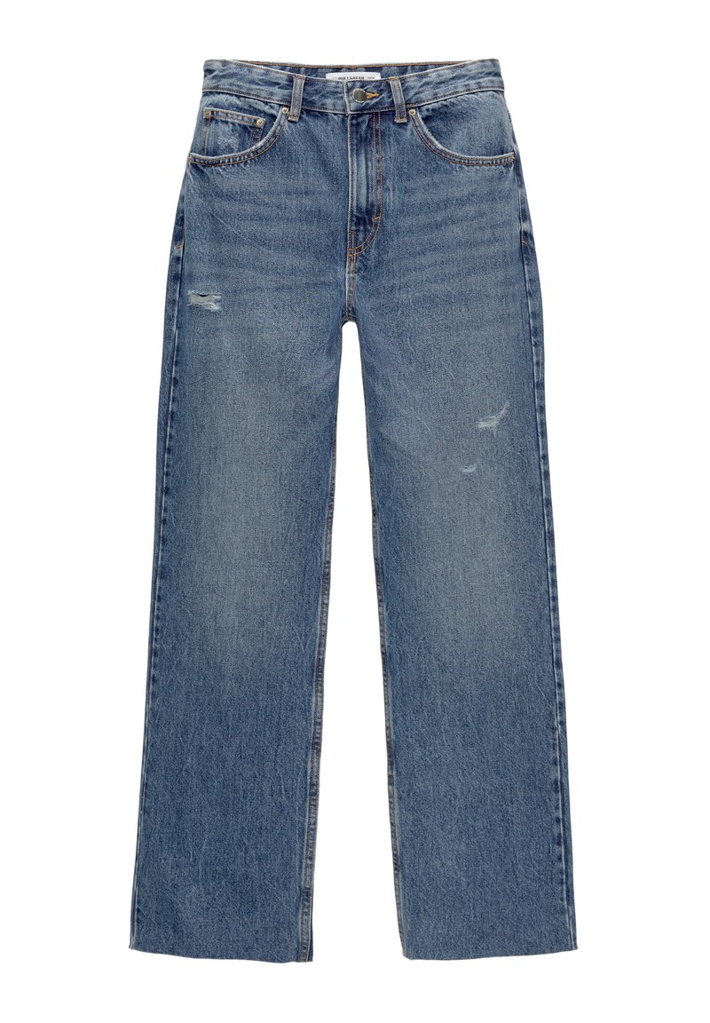 PULL&BEAR Straight leg jeans donkerblauw PULL&BEAR Straight leg jeans donkerblauw