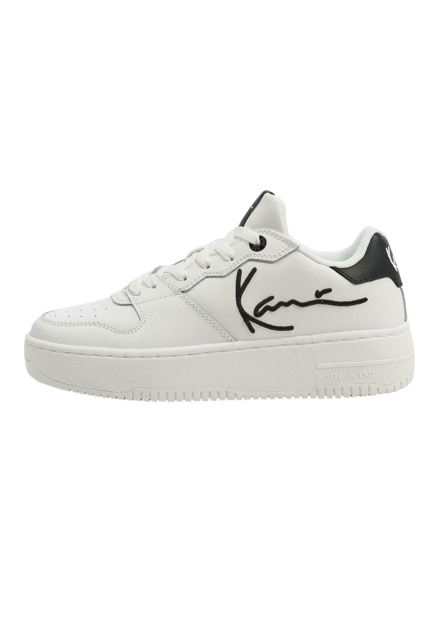 KARL KANI◆カールカナイ スニーカー 89 UP LOGO PRM / 146 Karl Kani KK 89 UP LOGO - Trainers - white/black/white - Zalando