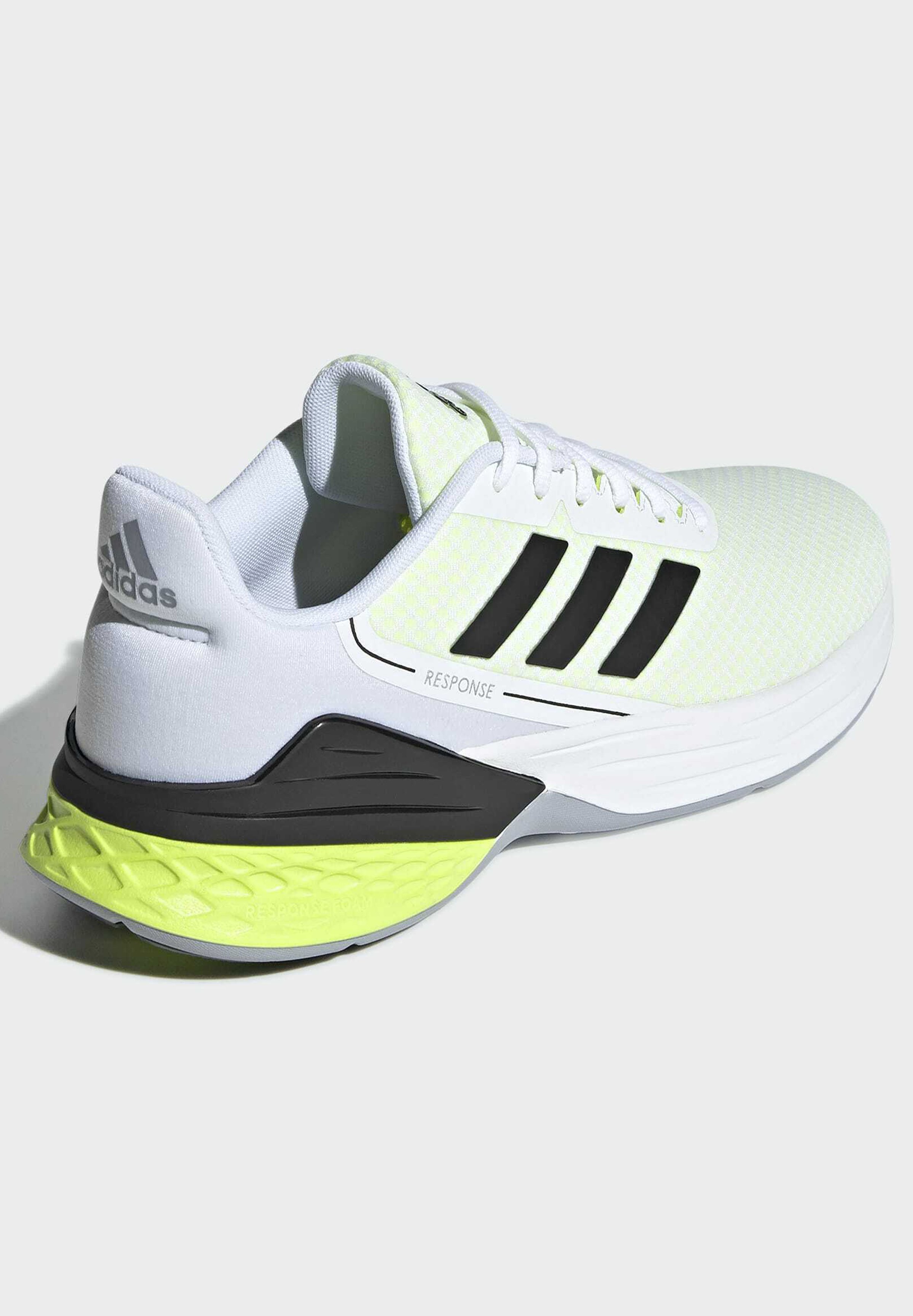 adidas Performance RESPONSE SR LAUFSCHUH - Neutral running shoes - white -  Zalando.co.uk