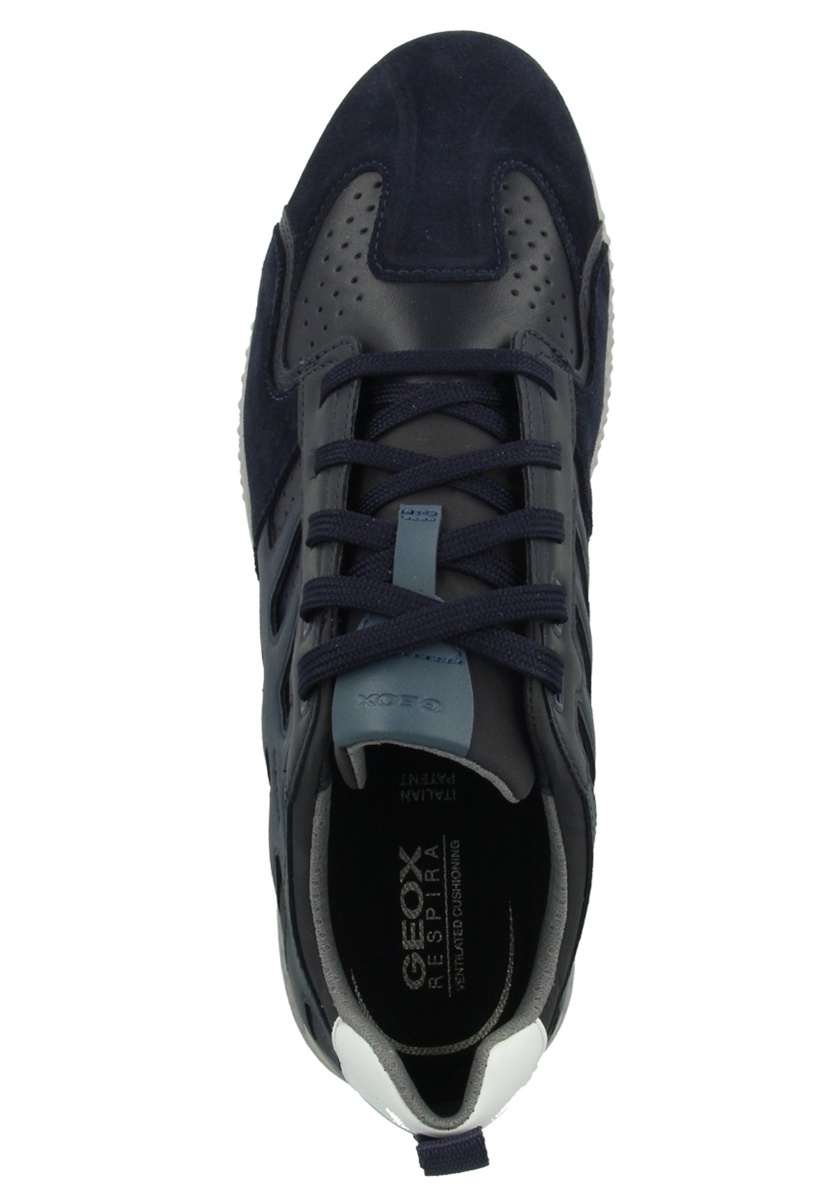 Geox U SNAKE.2 B - Baskets basses - navy/bleu marine - ZALANDO.FR
