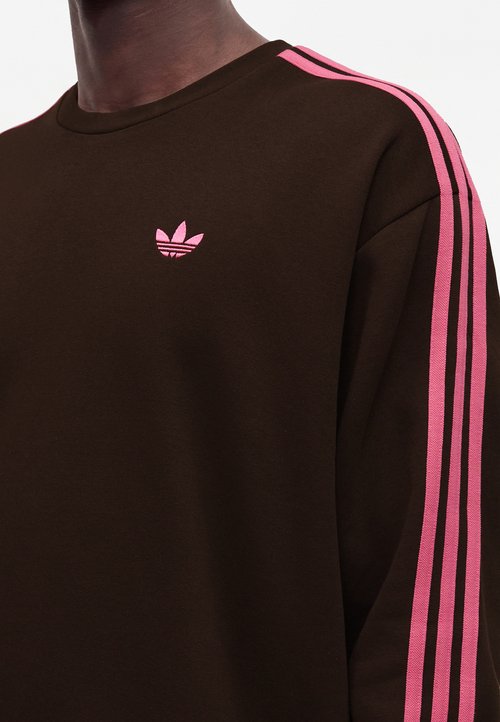 adidas 3S CREW - Sweatshirt - aurora coffee/lucid pink — photo 6