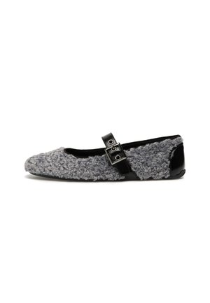 DAFNE BRID - Ballerine con cinturino - grau